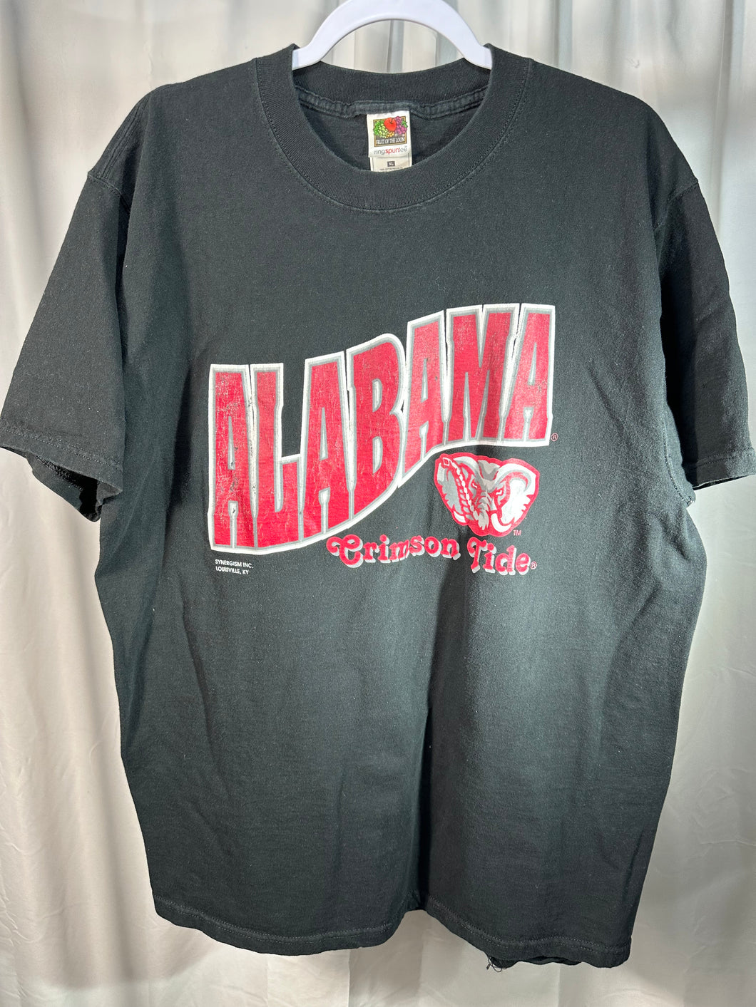 Vintage Alabama Black T-Shirt Large