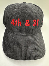 Load image into Gallery viewer, 4th &amp; 31 Game Day Custom Corduroy Hat
