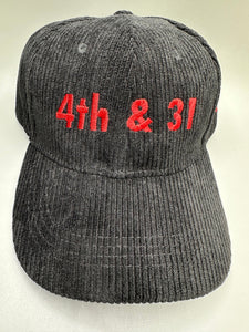 4th & 31 Game Day Custom Corduroy Hat