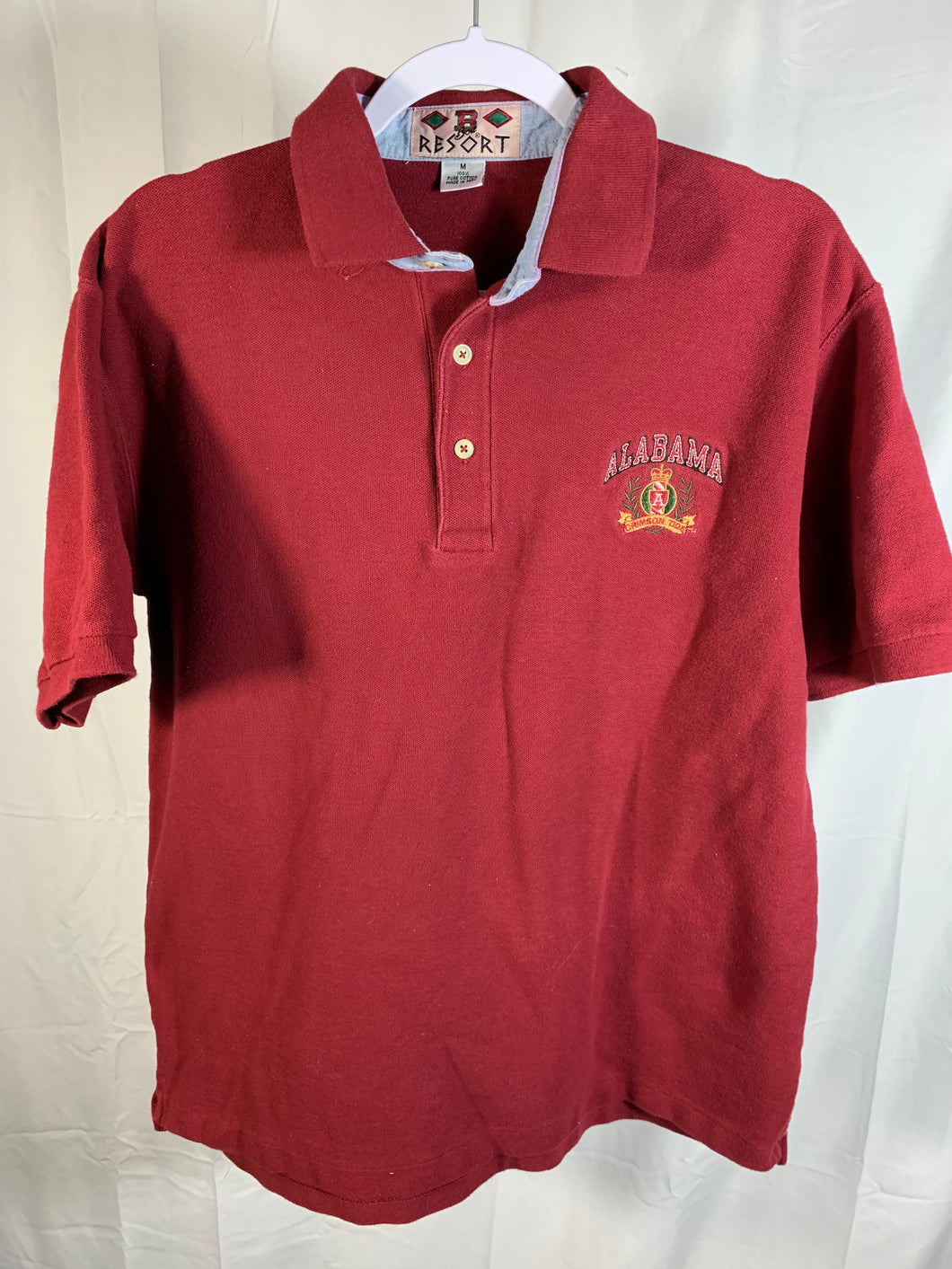 Vintage Alabama Polo Shirt Medium