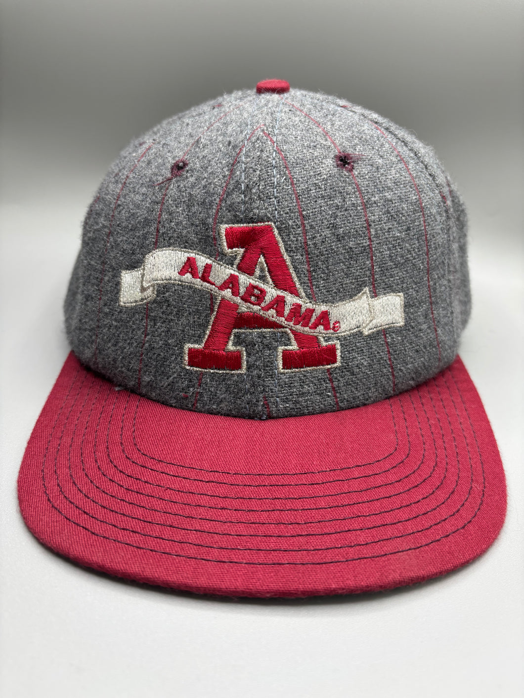 Vintage Alabama Wool Blend Two Tone Strapback Hat