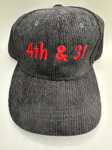 4th & 31 Game Day Custom Corduroy Hat