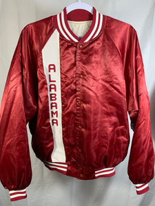 Vintage Alabama Satin Bomber Jacket Large
