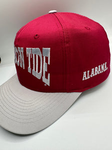Vintage Alabama Crimson Tide Two Tone SnapBack Hat