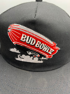 Vintage Bud Bowl Budweiser Snapback Hat