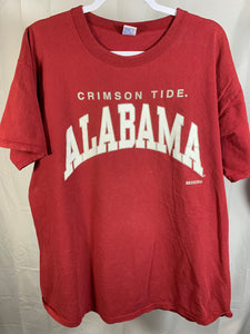 Vintage Alabama Spellout Arch Russell T-Shirt XL