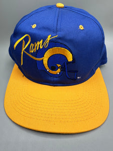 Vintage Rams NFL SnapBack Hat Nonbama