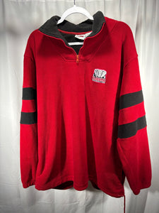 Vintage Alabama Fleece Pullover Striped Large