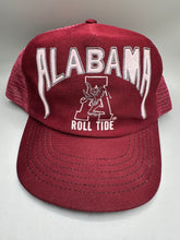 Load image into Gallery viewer, Vintage Alabama Crimson Trucker SnapBack Hat
