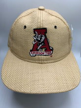 Load image into Gallery viewer, Vintage Alabama Straw Strapback Hat
