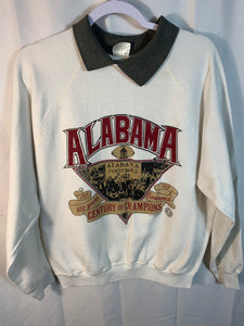 1992 National Champs Collared Sweatshirt Medium