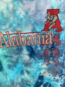 Vintage Alabama X The Game Tie Dye T-Shirt XL