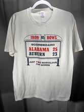 Load image into Gallery viewer, 1985 Iron Bowl White Game Day T-Shirt Medium
