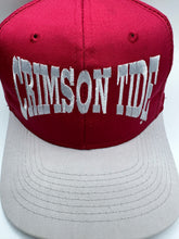 Load image into Gallery viewer, Vintage Alabama Crimson Tide Two Tone SnapBack Hat
