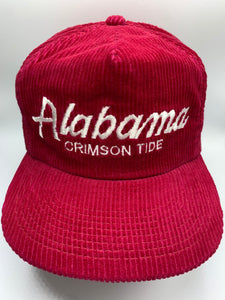 Vintage Alabama X Sports Specialties Rare Cord Strapback Hat