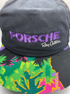 Vintage Porsche Hawaiian Strapback Hat