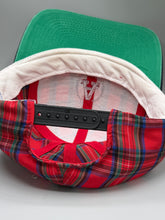 Load image into Gallery viewer, Vintage Alabama Plaid Two Tone Snapback Hat
