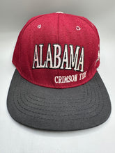 Load image into Gallery viewer, Vintage Alabama Two Tone Snapback Hat
