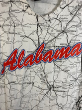 Load image into Gallery viewer, Vintage State of Alabama Map T-Shirt Large
