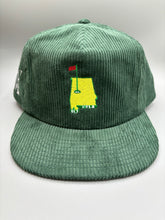 Load image into Gallery viewer, Corduroy Alabama Vintage X Masters Custom Green Snapback
