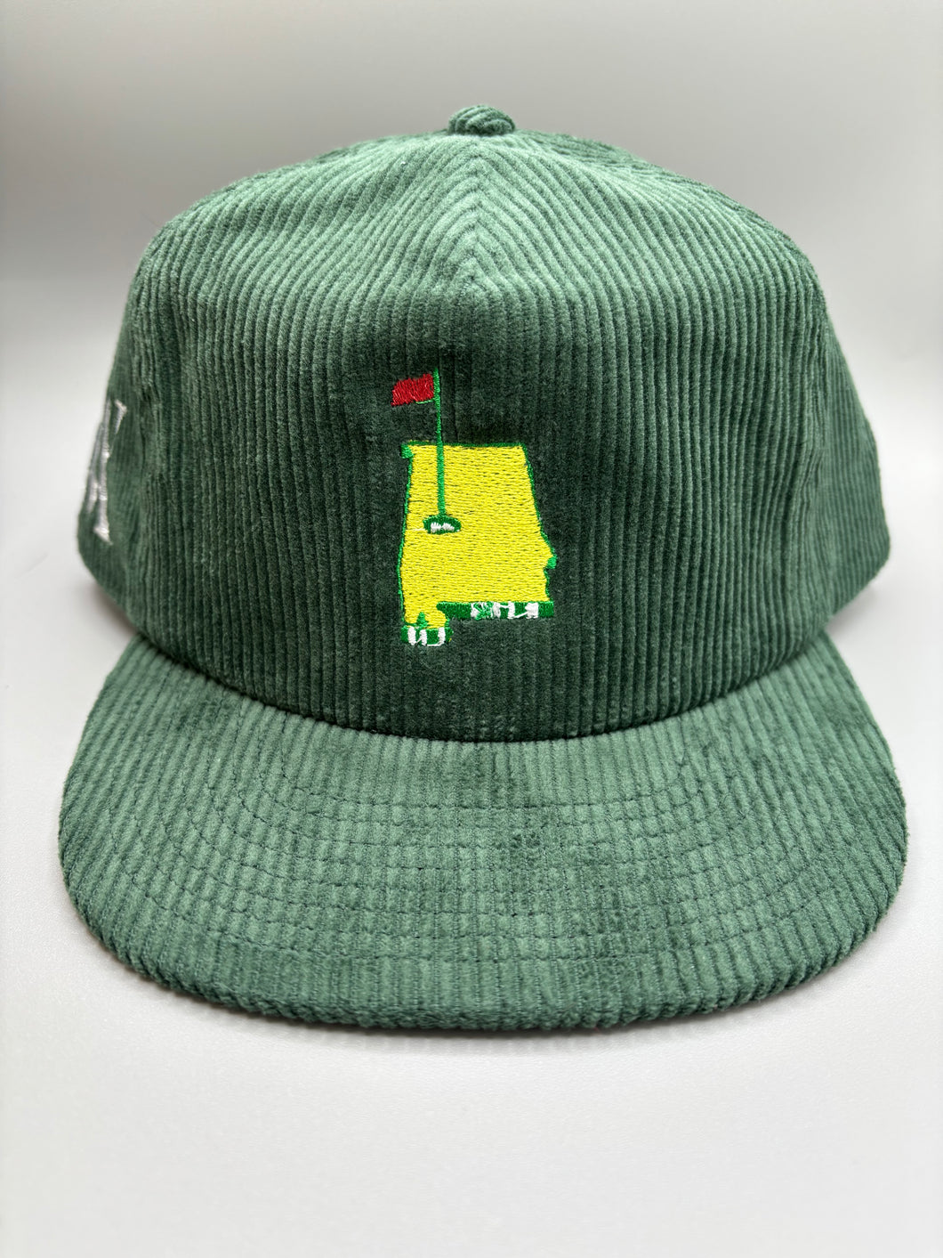 Corduroy Alabama Vintage X Masters Custom Green Snapback
