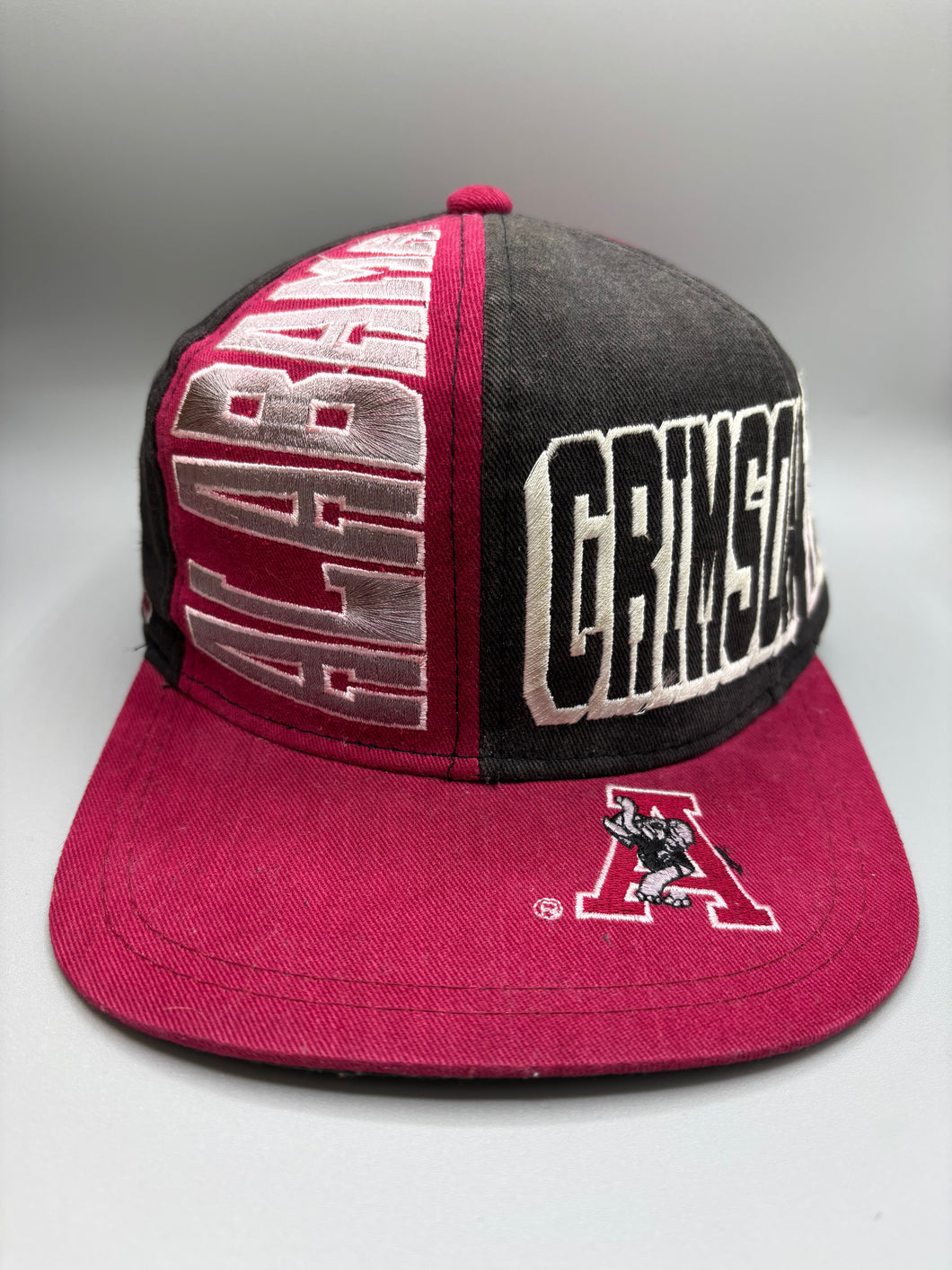 Vintage Alabama Color Block Rare Snapback Hat