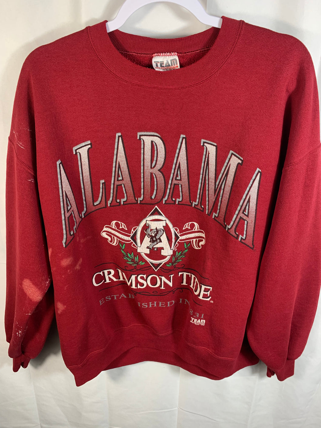 Vintage Alabama Distressed Sweatshirt XL