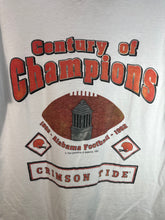 Load image into Gallery viewer, 1992 Century of Champions Alabama White T-Shirt Medium
