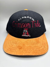 Load image into Gallery viewer, Vintage Alabama Wool Blend Two Tone Strapback Hat
