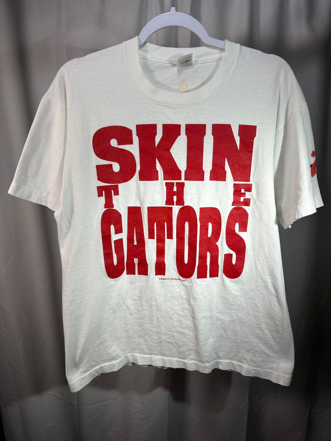 1990 “Skin the Gators” Game Day T-Shirt Medium