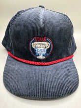 Load image into Gallery viewer, 1990 Sugar Bowl Corduroy Strapback Hat
