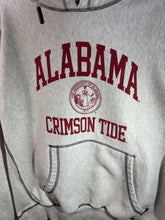 Load image into Gallery viewer, Alabama Crest Grey Hoodie Sweatshirt XL
