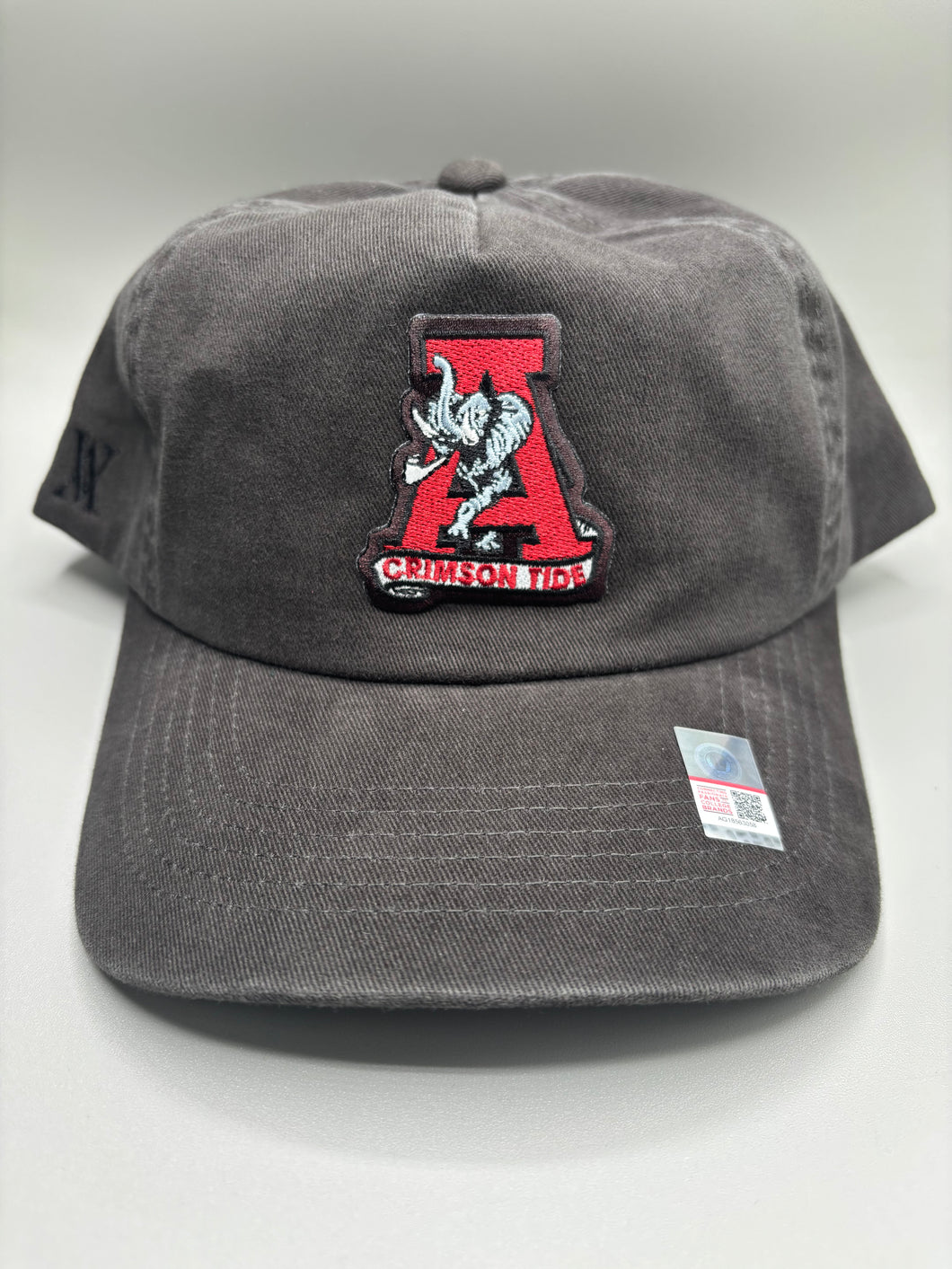 Faded Black Vault A Patch Unstructured Snapback Hat