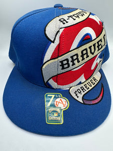 Atlanta Braves Cooperstown Collection Fitted Hat 7 5/8 Nonbama