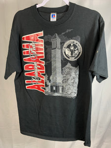 Vintage University of Alabama Black Russell T-Shirt XL