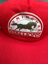 Load image into Gallery viewer, Vintage Birmingham Stallions Trucker Snapback USA
