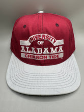 Load image into Gallery viewer, Vintage University of Alabama Two Tone SnapBack Hat
