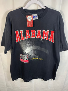 Vintage Alabama Black Graphic T-Shirt XL