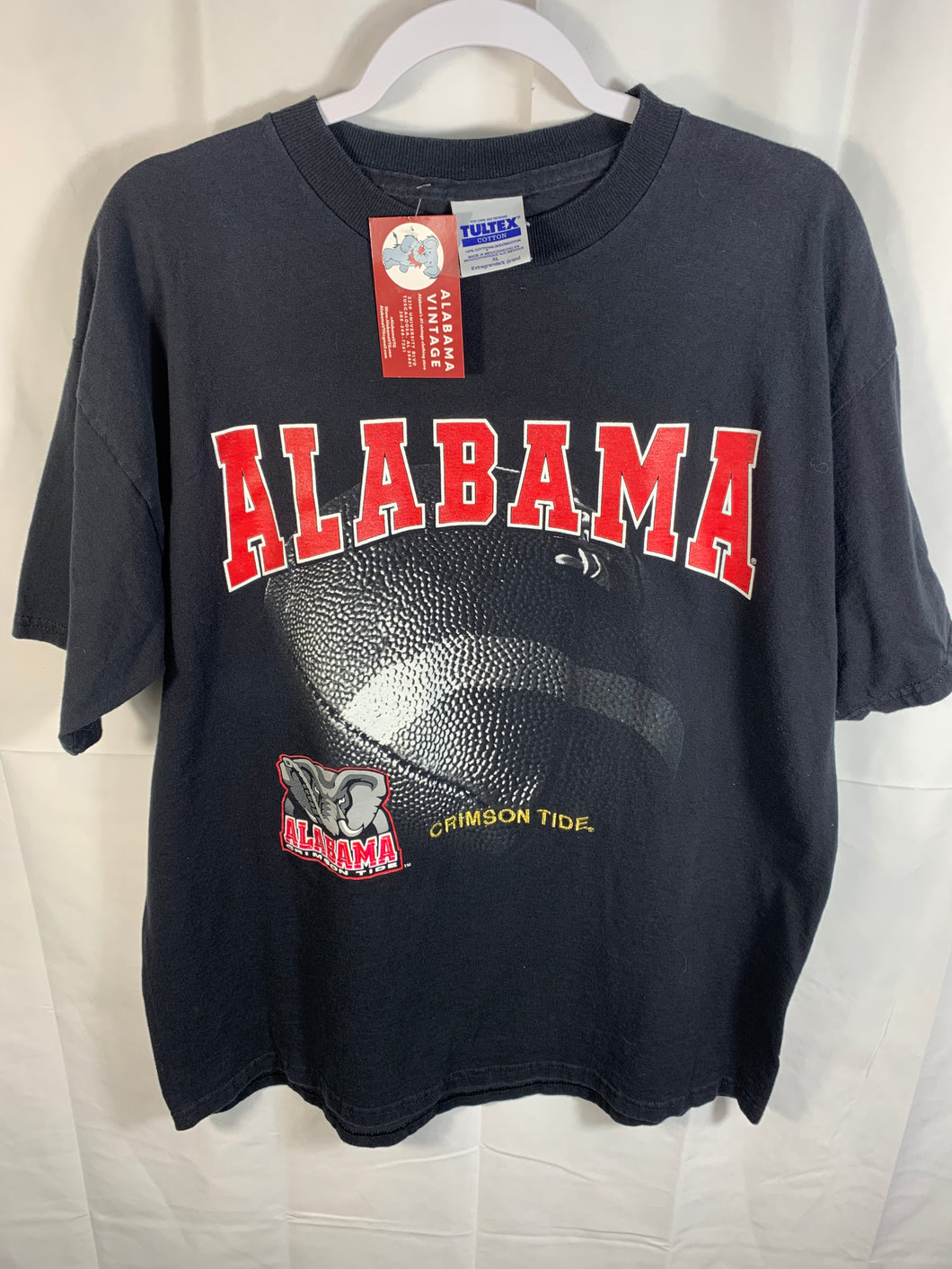 Vintage Alabama Black Graphic T-Shirt XL