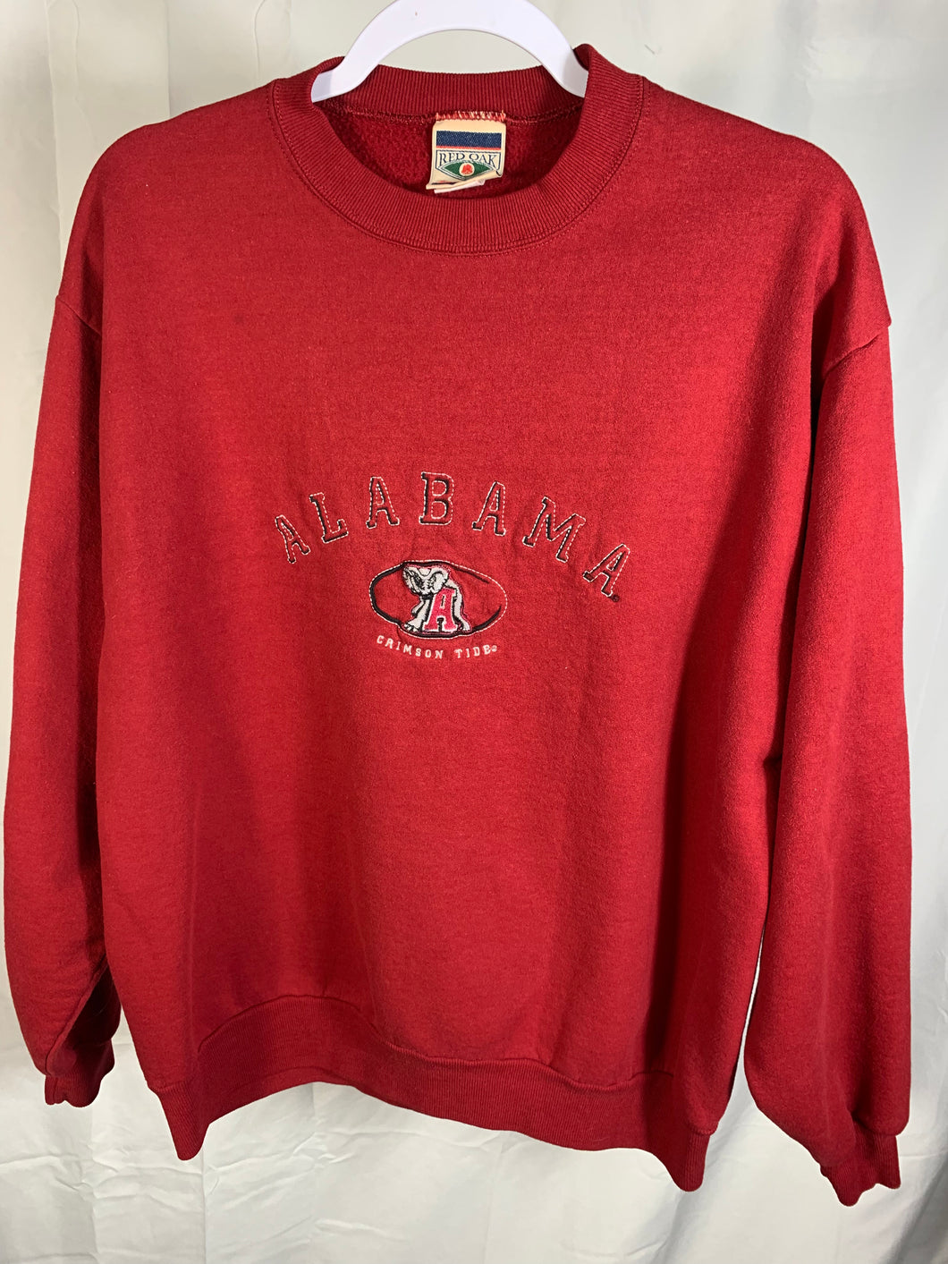 Vintage Alabama Embroidered Sweatshirt Large