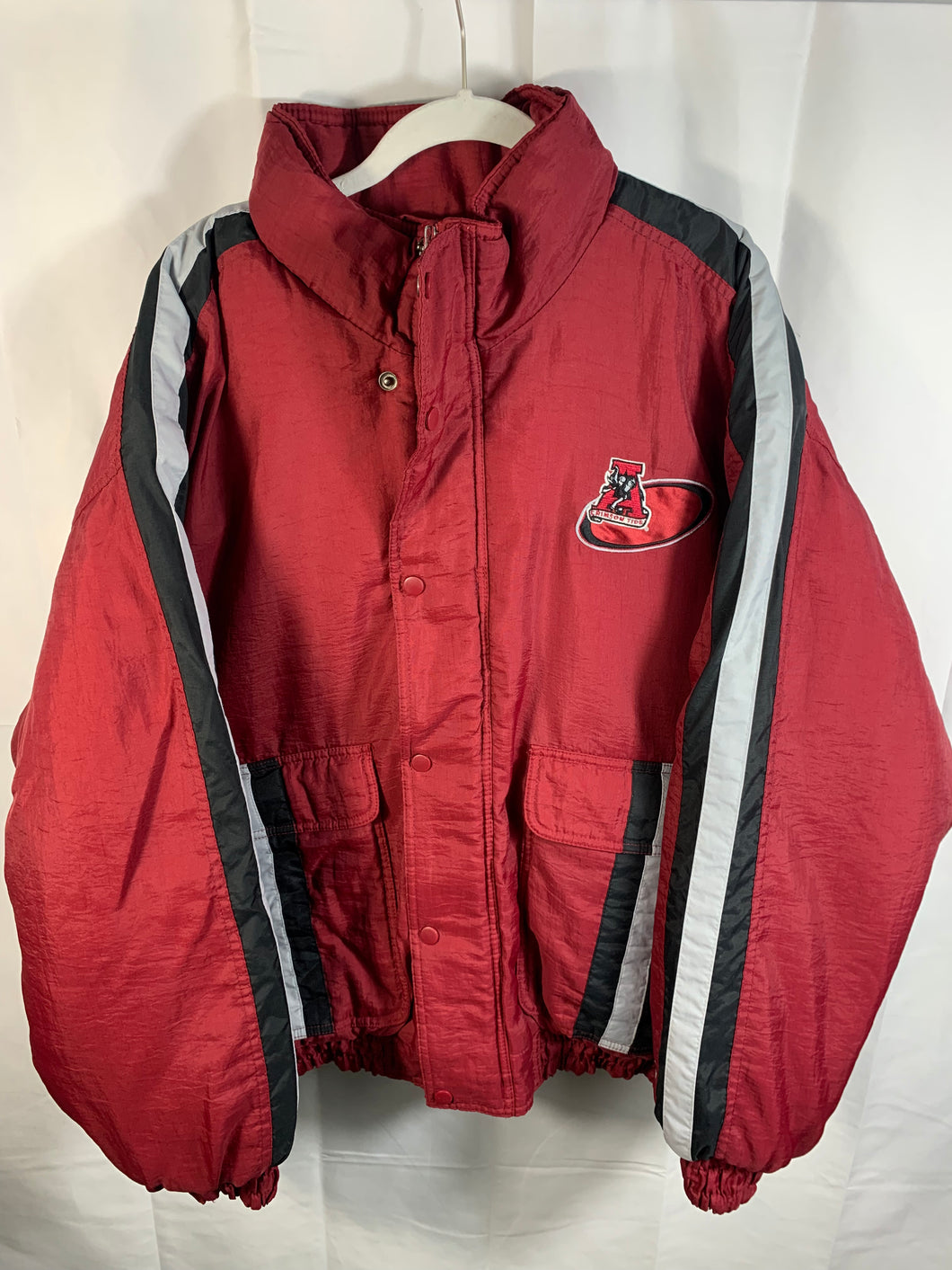 Vintage Logo Athletic Puffer Alabama Jacket XL