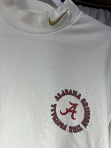 Vintage Nike X Alabama Mock Turtleneck Shirt Large