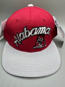 Vintage Alabama X Sports Specialties Script Variant Fitted Hat 6 5/8