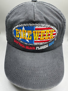 1997 Daytona Bike Week Strapback Hat Nonbama