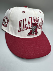 Vintage Alabama SEC Two Tone Fitted Hat Sz 6 7/8