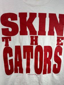 1990 “Skin the Gators” Game Day T-Shirt Medium