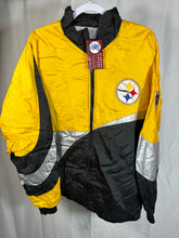 Load image into Gallery viewer, Vintage Pittsburgh Steelers Windbreaker Large Nonbama
