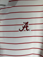 Load image into Gallery viewer, Alabama X Nike Team Issued White Striped Polo XL
