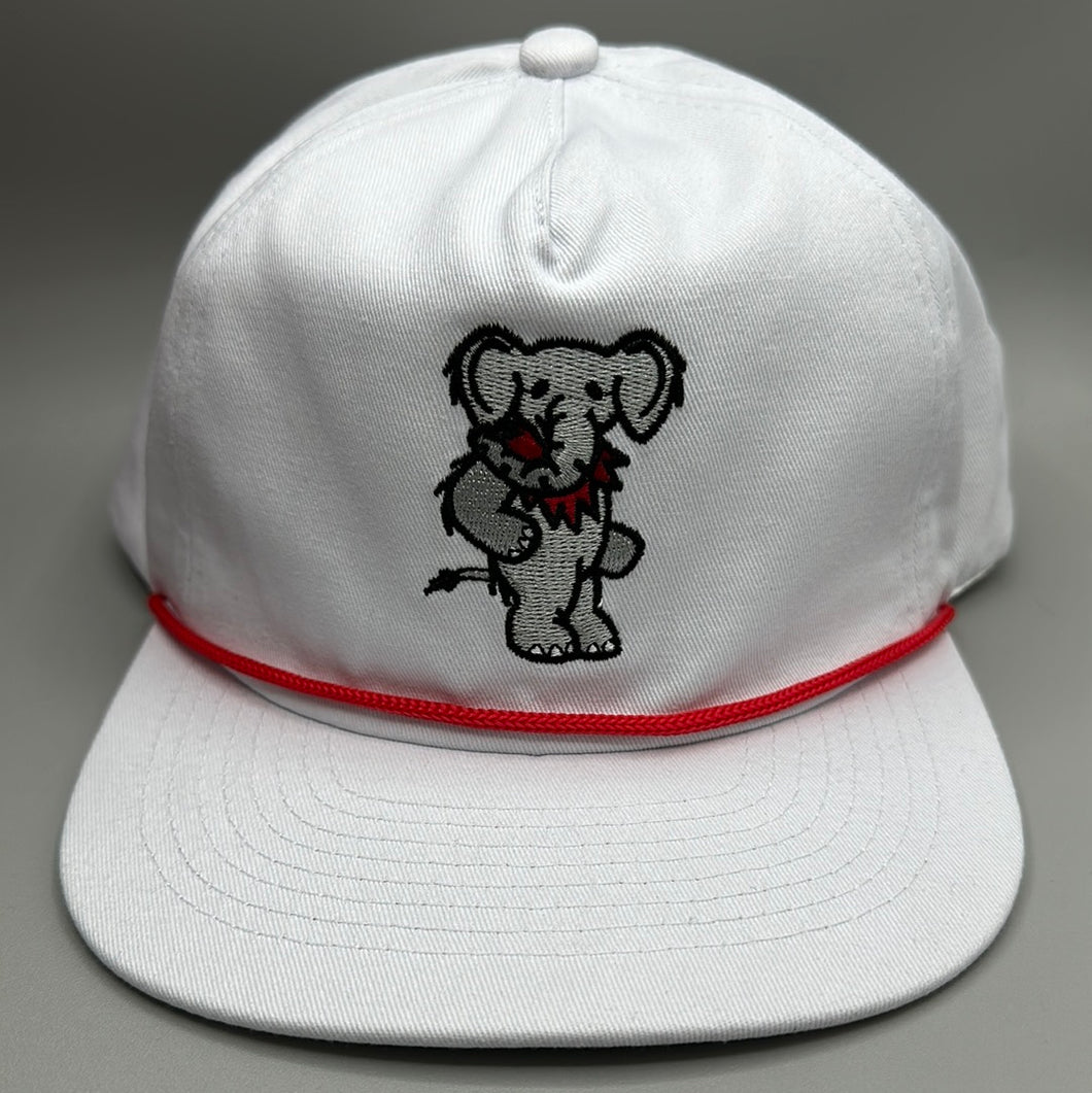 Alabama Dead Head Dancing Elephant Custom Rope Snapback