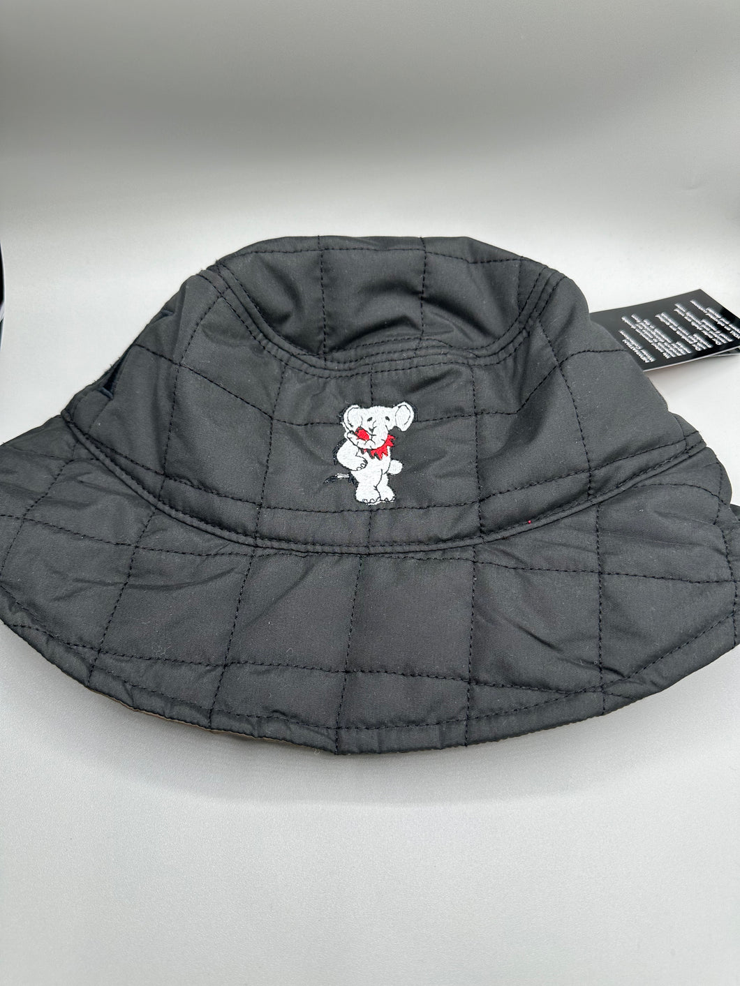 Dancing Elephant Custom Puffer Bucket Hat